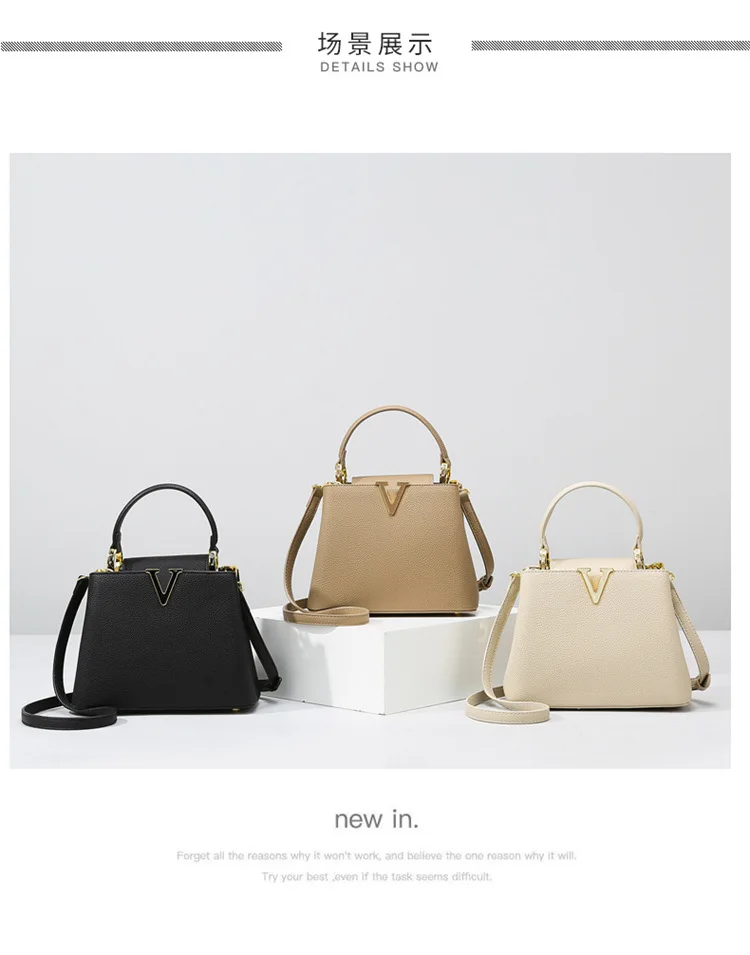 New Summer Versatile Women's Bag High-end Sense Exquisite Handbag Crossbody Commuter Women's Bag