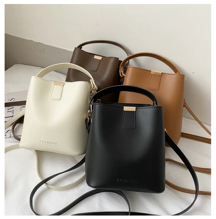Women PU Leather Handbag Casual Tote Bag Lady Messenger Shoulder Bag Brand Design Female Totes Bolsa Black