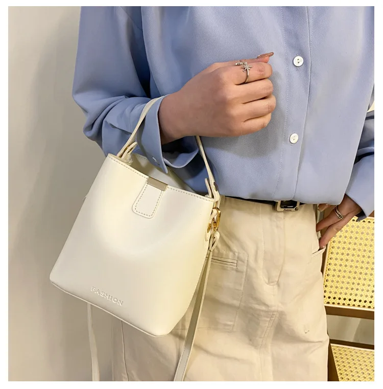 Women PU Leather Handbag Casual Tote Bag Lady Messenger Shoulder Bag Brand Design Female Totes Bolsa Black