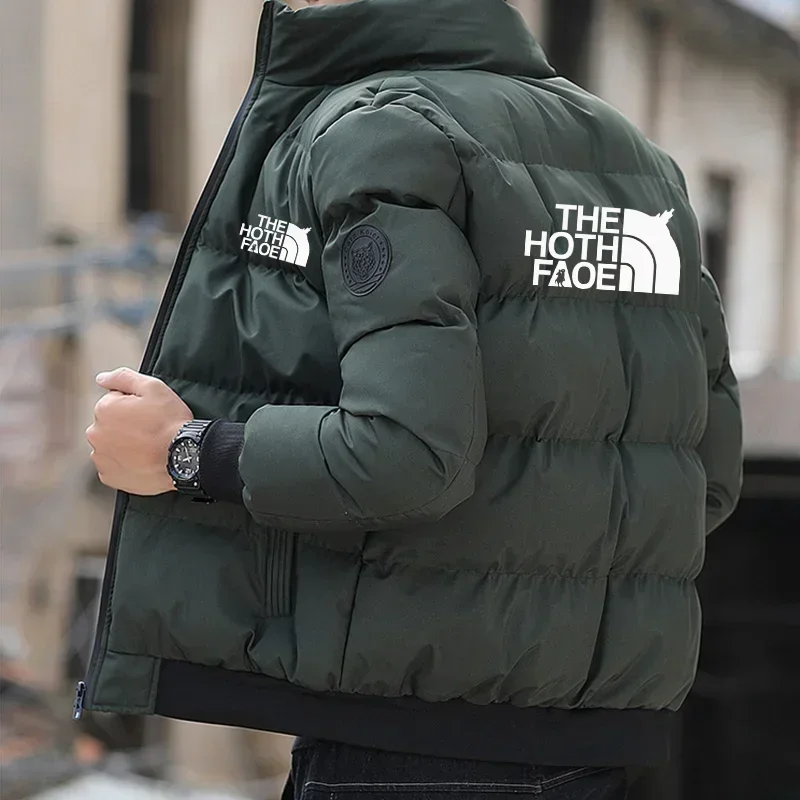 Fashionable thick jacket for men, new warm and waterproof parka coat for autumn and winter, casual and fashionable jacket for me Fashionable thick jacket for men, new warm and waterproof parka coat for autumn and winter, casual and fashionable jacket for me