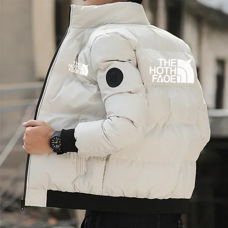 Fashionable thick jacket for men, new warm and waterproof parka coat for autumn and winter, casual and fashionable jacket for me Fashionable thick jacket for men, new warm and waterproof parka coat for autumn and winter, casual and fashionable jacket for me