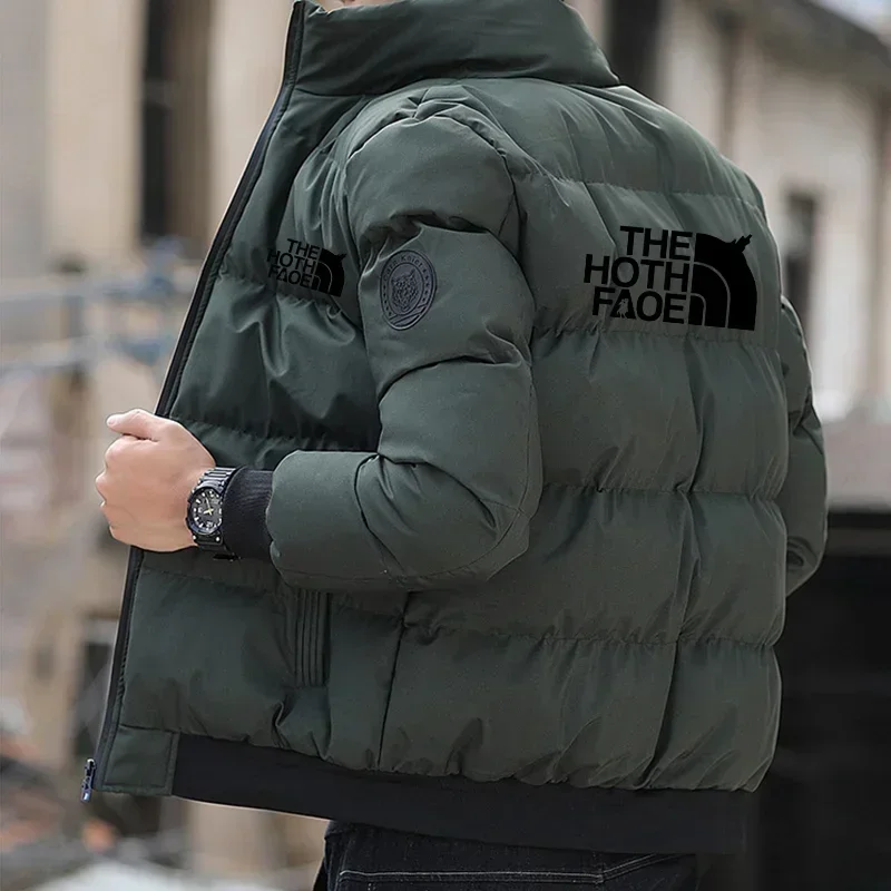 Fashionable thick jacket for men, new warm and waterproof parka coat for autumn and winter, casual and fashionable jacket for me Fashionable thick jacket for men, new warm and waterproof parka coat for autumn and winter, casual and fashionable jacket for me