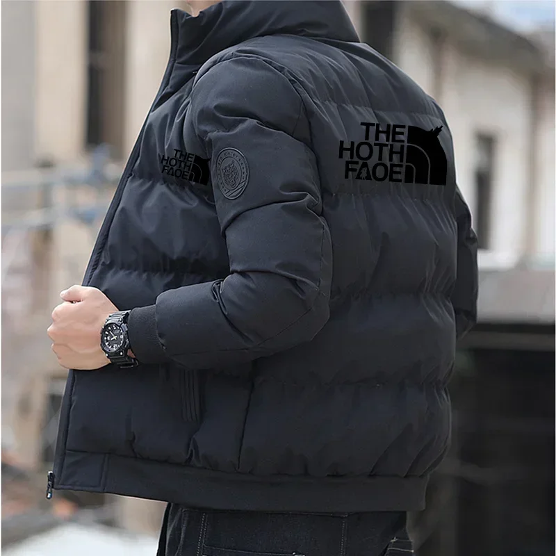 Fashionable thick jacket for men, new warm and waterproof parka coat for autumn and winter, casual and fashionable jacket for me Fashionable thick jacket for men, new warm and waterproof parka coat for autumn and winter, casual and fashionable jacket for me