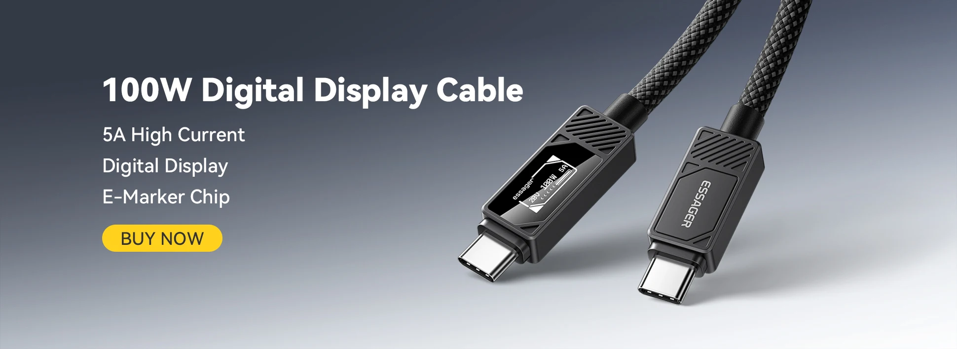 Essager Power Bank 20000mAh Portable PD 65W Fast Charging  Mobile Phone External Battery Powerbank For iPhone17 16 15 Laptop Mac