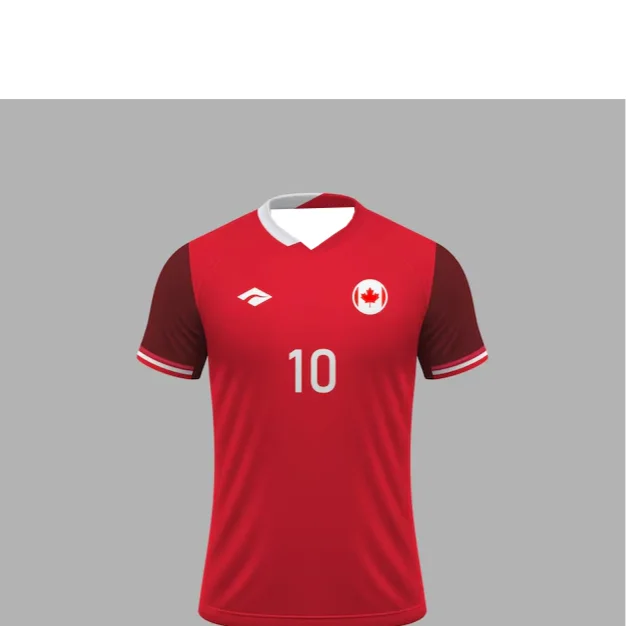 2026 Summer New Canada China Hong Kong Iraq Tunisia Team Jersey Men's Breathable Quick Drying Comfortable Jersey