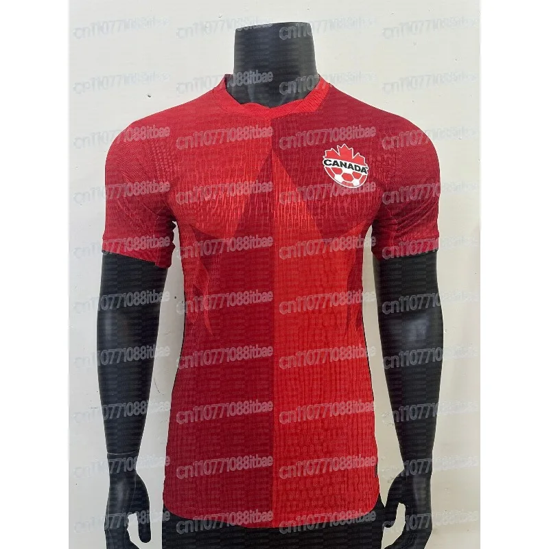 2026 Canadian National Popular Football Jerseys Summer Breathable Fast Drying Lightweight Sports T-shirt Family Outfit