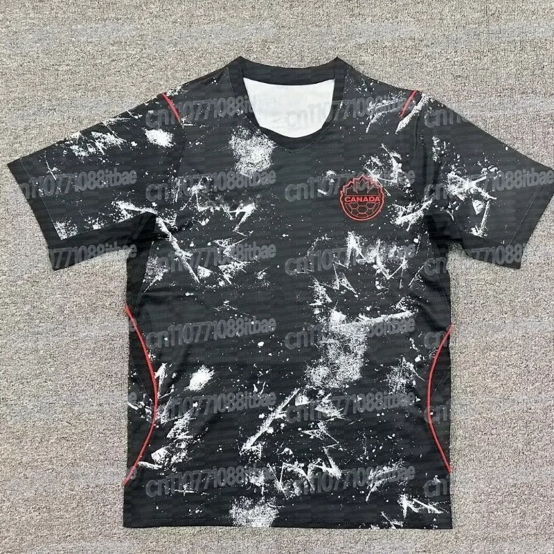 2026 Canadian National Popular Football Jerseys Summer Breathable Fast Drying Lightweight Sports T-shirt Family Outfit