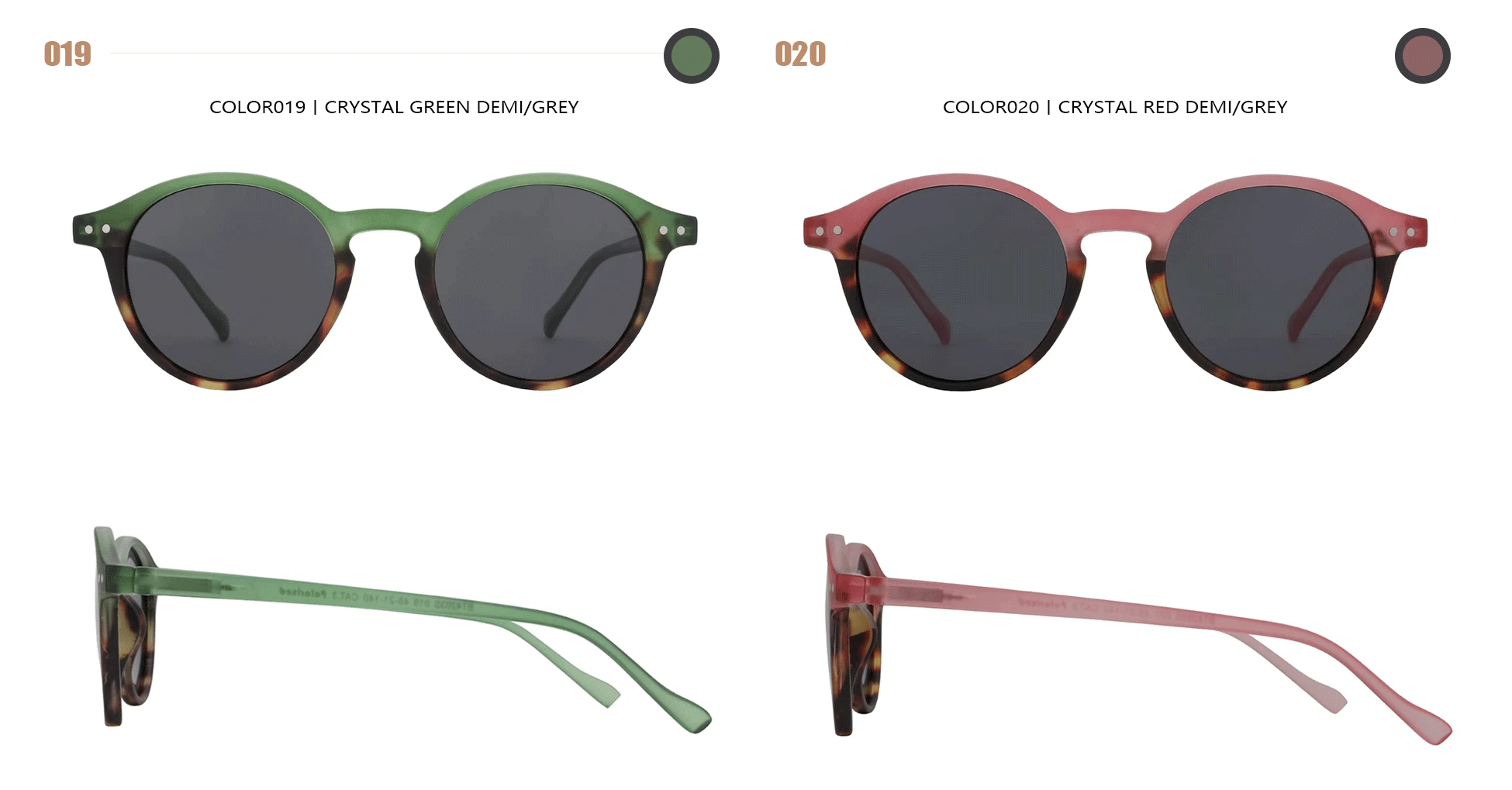 ZENOTTIC (S Size) Retro Circular Polarized Sunglasses 2026 2025 Men Women Vintage Small Round Sun Glasses UV400 Goggles Shades