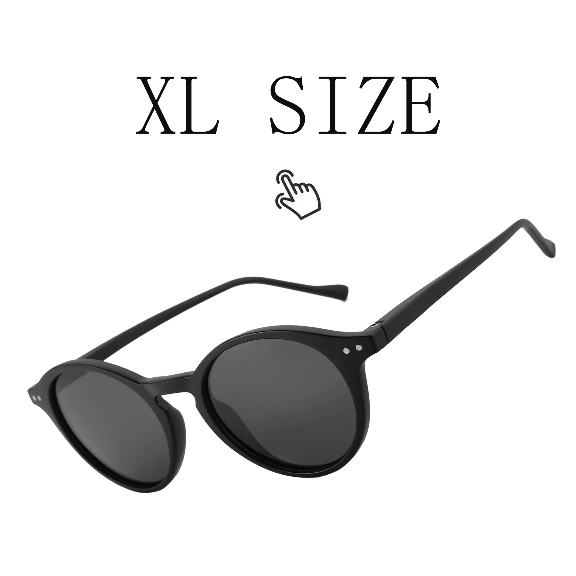 ZENOTTIC (S Size) Retro Circular Polarized Sunglasses 2026 2025 Men Women Vintage Small Round Sun Glasses UV400 Goggles Shades