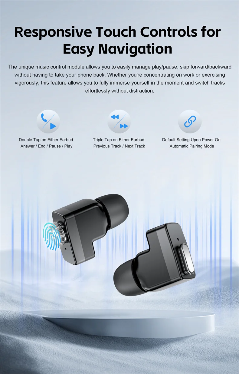 2026 New Man Smart Watch TWS Headset Two In One Wireless Bluetooth Dual Earbuds Call Health Monitor Sport Tracker NFC Smartwatch