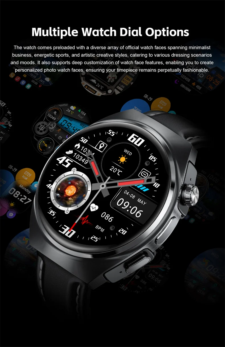 2026 New Man Smart Watch TWS Headset Two In One Wireless Bluetooth Dual Earbuds Call Health Monitor Sport Tracker NFC Smartwatch